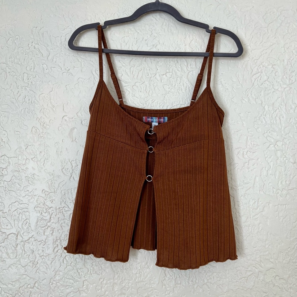 Urban outfitters burnt Orange spaghetti strap top